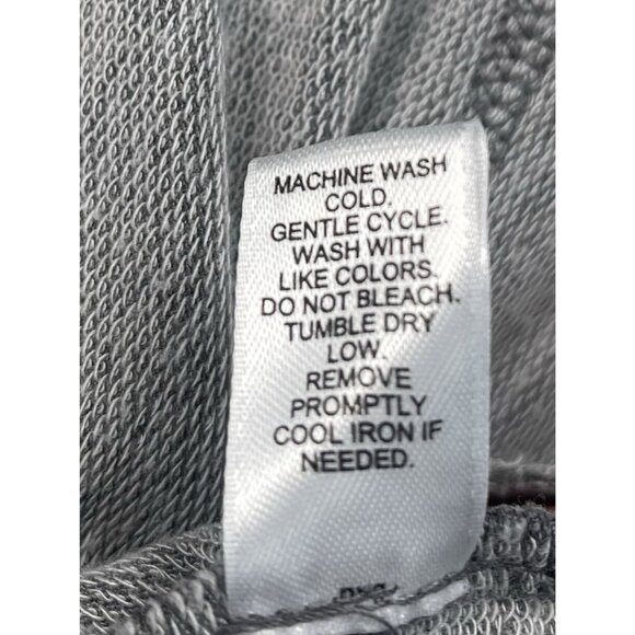 CATO Woman 22/24W Gray Drawstring Cowl Neck L/S Pullover SWEATSHIRT Relaxed EUC - Picture 8 of 8